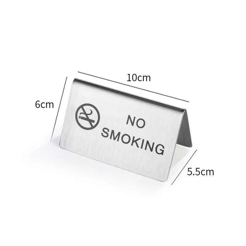 5pcs Metal No Smoking Warning  - مراجعة Commercial Kitchen Prep Table وسعره