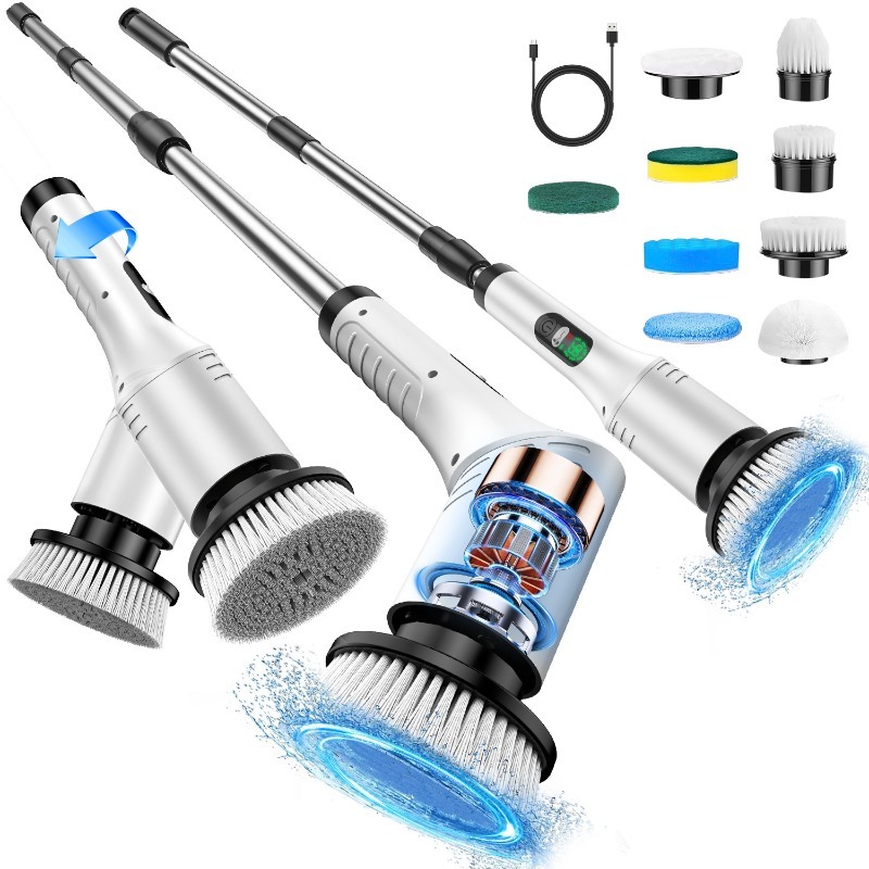 Electric Spin Scrubber 9 in 1  - مراجعة Commercial Kitchen Tiles وسعره