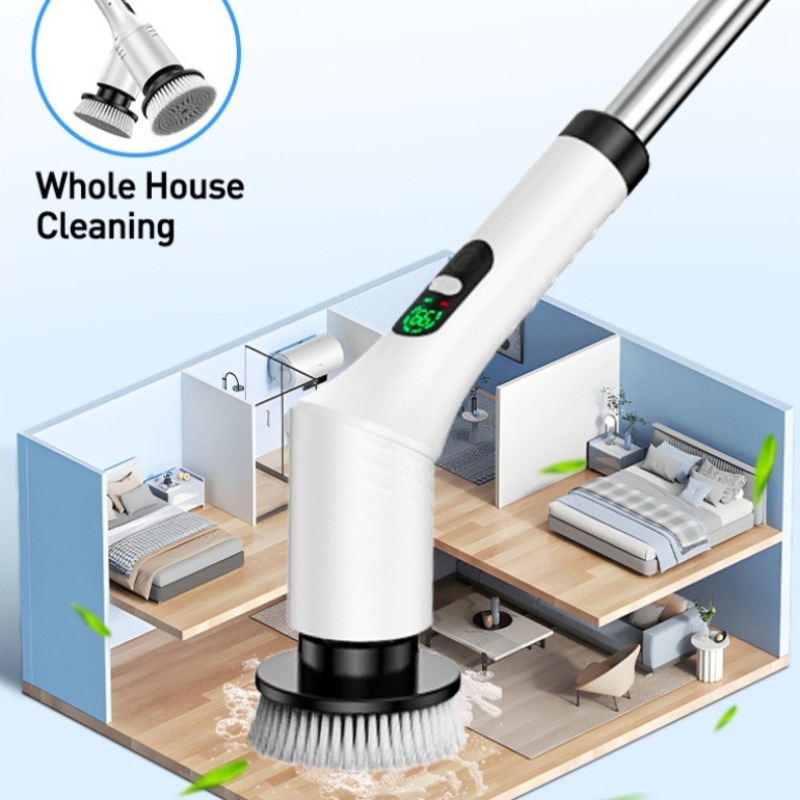 Electric Spin Scrubber 9 in 1  - مراجعة Commercial Kitchen Tiles وسعره