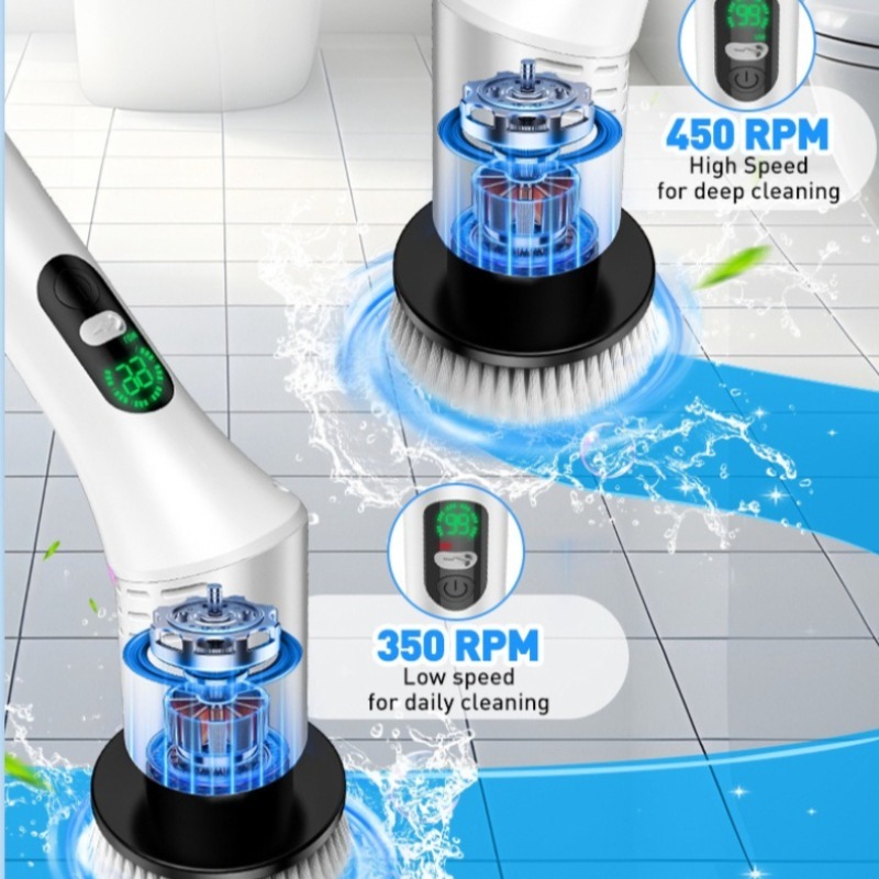 Electric Spin Scrubber 9 in 1  - مراجعة Commercial Kitchen Tiles وسعره