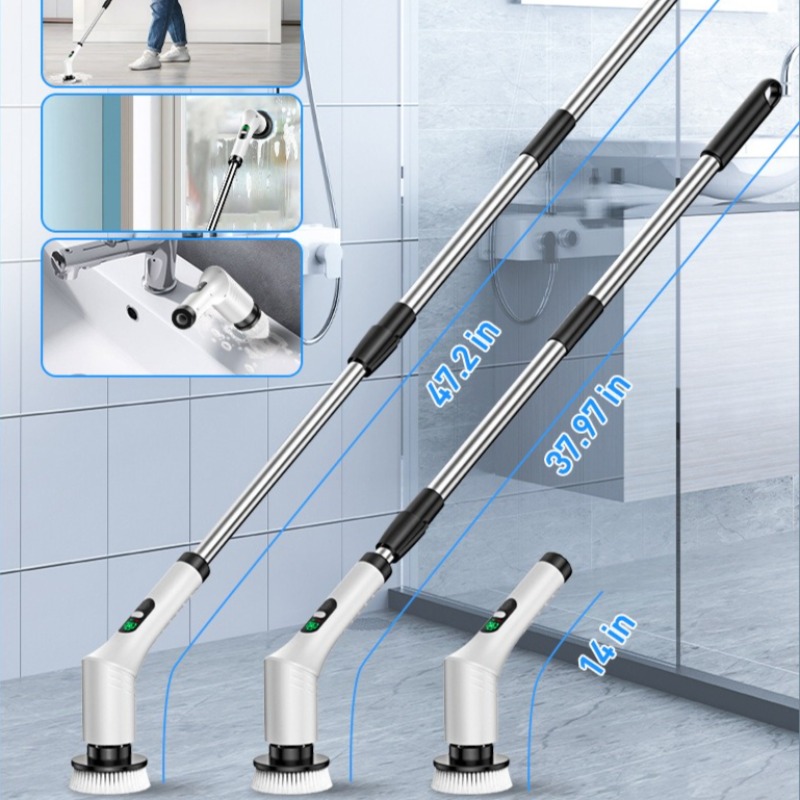 Electric Spin Scrubber 9 in 1  - مراجعة Commercial Kitchen Tiles وسعره