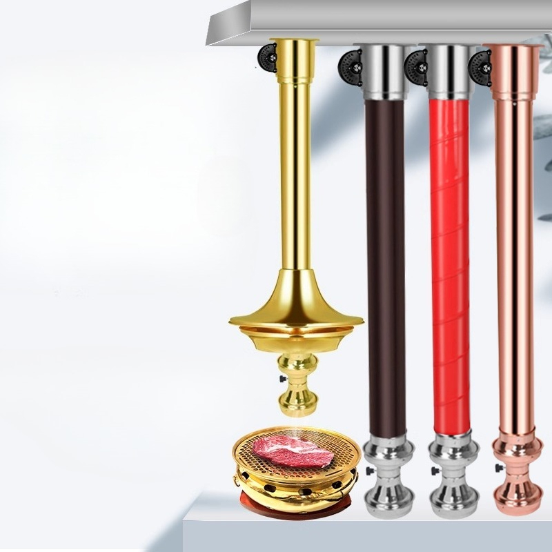 Korean BBQ Telescopic Exhaust  - مراجعة Commercial Exhaust Hood وسعره