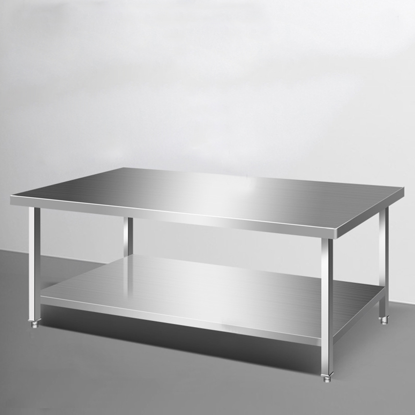 Commercial Stainless Steel Kit - مراجعة Commercial Kitchen Prep Table وسعره