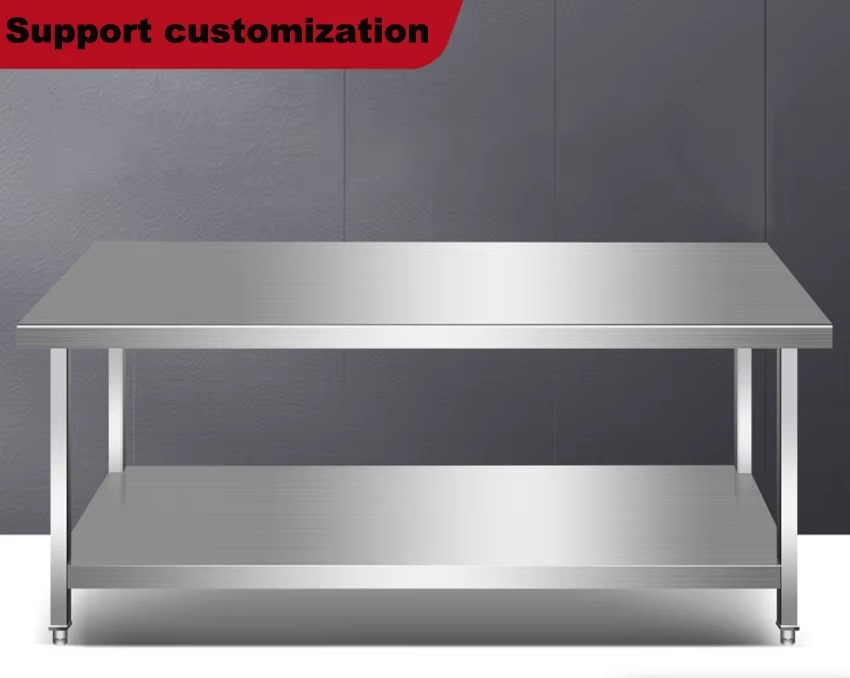 Commercial Stainless Steel Kit - مراجعة Commercial Kitchen Prep Table وسعره