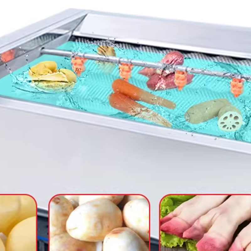 Commercial Brush Roller Vegeta - مراجعة Commercial Potato Peeler وسعره