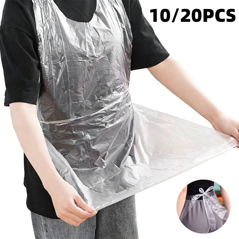 10/20PCS Disposable Aprons Ind - مراجعة Commercial Kitchen Setup وسعره