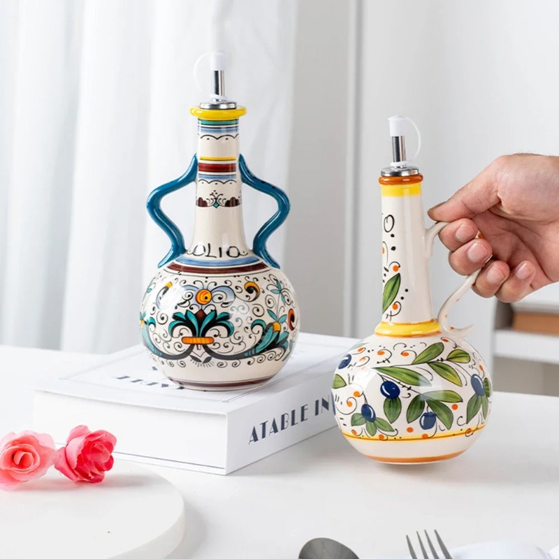 Ceramic Oil Bottle Soy Sauce B - مراجعة Commercial Kitchen Items وسعره
